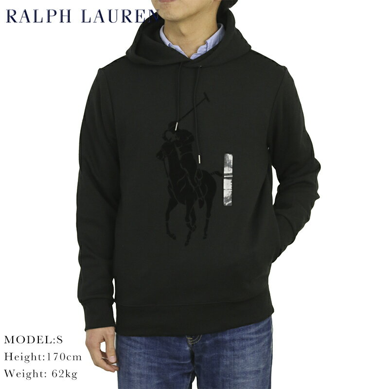 ポロ ラルフローレンメンズ ポニープリント プルオーバー スウェット パーカー POLO Ralph Lauren Men's POLO Pullover Parka US