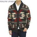 ポロ ラルフローレン ネイティブ柄 ショールカラー カーディガン POLO Ralph Lauren Men's Cotton Shawl Collar Cardigan US