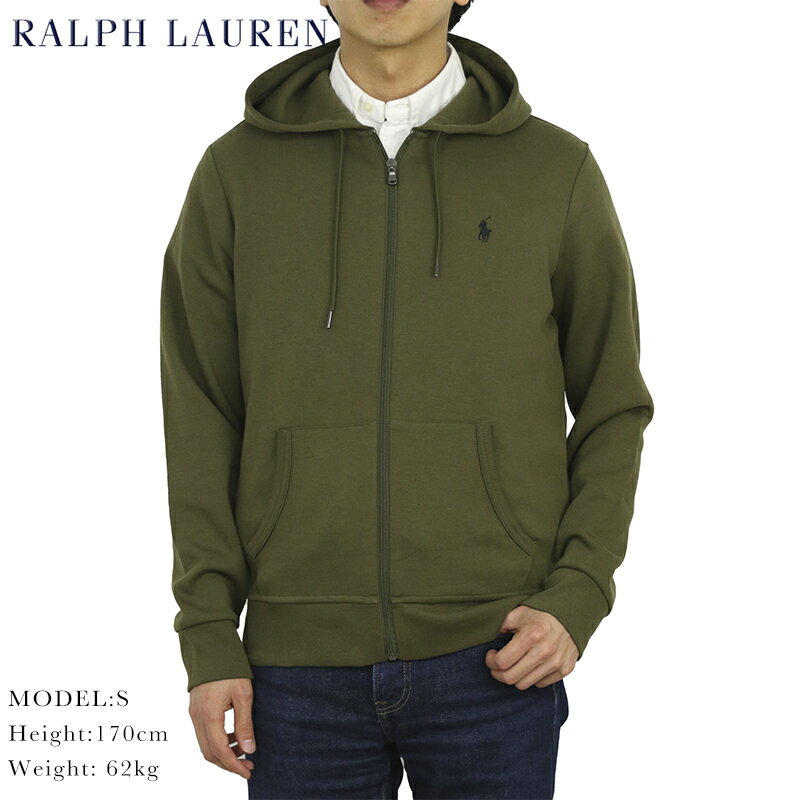 ポロ ラルフローレン フルジップ ジャージー スウェット パーカー POLO Ralph Lauren Men's Jersey Zip Parka US