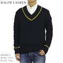 ポロ ラルフローレン コットンのVネック ケーブルセーター POLO Ralph Lauren Men 039 s Cotton Cable Sweater US