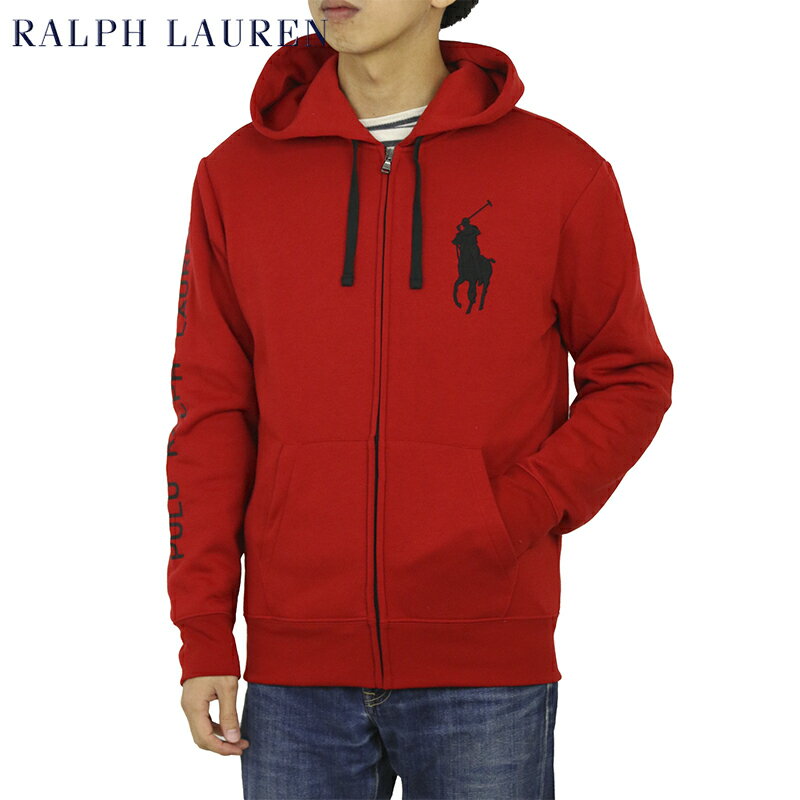 ポロ ラルフローレン ビッグポニー ズップアップ スウェット パーカー POLO Ralph Lauren Men 039 s BIG PONY Fleece Zip Parka US