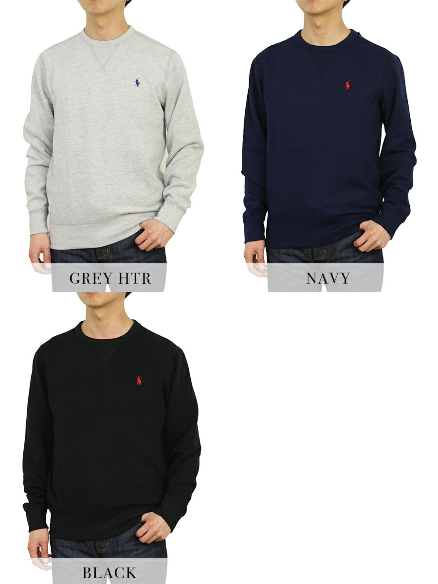 ポロ ラルフローレン クルーネックスウェット 無地 プルオーバー ワンポイント Polo Ralph Lauren Men's Crew Fleece Pullover