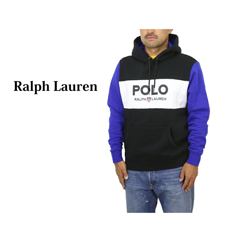 ポロ ラルフローレン メンズ プルオーバー パネル 切り替え ジャージー パーカー POLO Ralph Lauren Men's Pullover Parka US