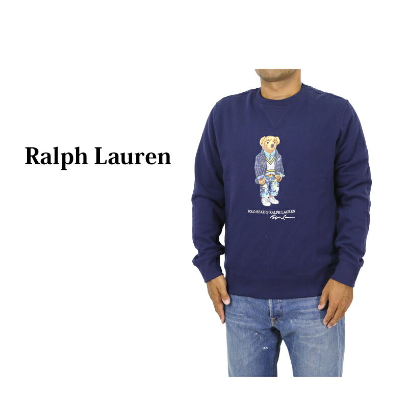 ポロ ラルフローレン メンズ ポロベアープリント クルーネック スウェット POLO Ralph Lauren Men's POLO BEAR Crew Neck Sweatshirt US