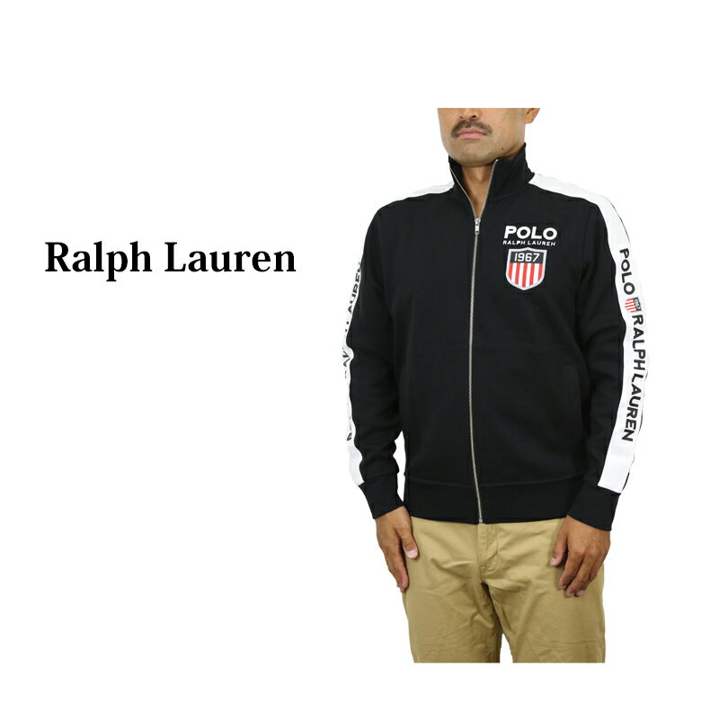 | t[ Y Svg W[W tWbv gbNWPbg POLO Ralph Lauren Men's Jersey Track Jacket