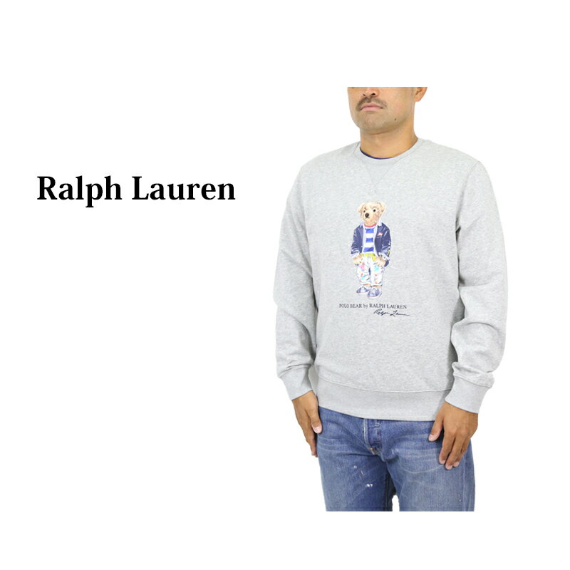 ポロ ラルフローレン メンズ ポロベアープリント クルーネック スウェット POLO Ralph Lauren Men's POLO BEAR Crew Neck Sweat US