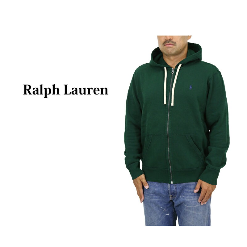 ポロ ラルフローレン ジップアップスウェットパーカー ワンポイント フーディー POLO Ralph Lauren Men's Cotton-Blend-Fleece Hoodie US 無地 売れ筋