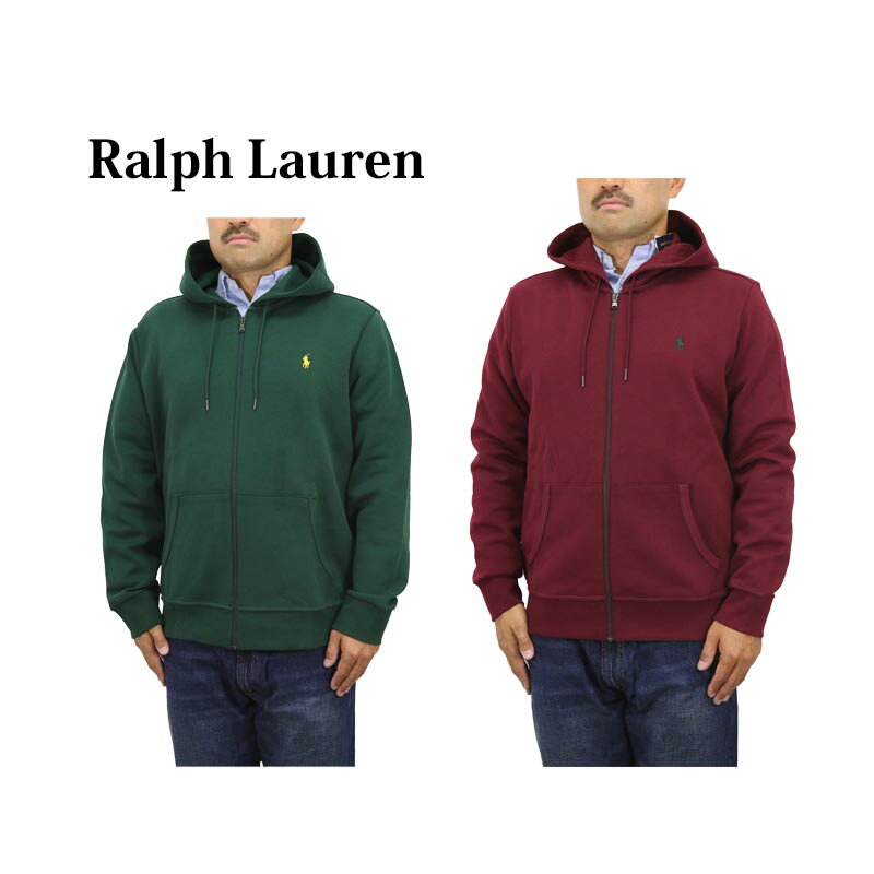 ポロ ラルフローレン メンズ フルジップ ジャージー スウェット パーカー POLO Ralph Lauren Men's Jersey Zip Hoodie US