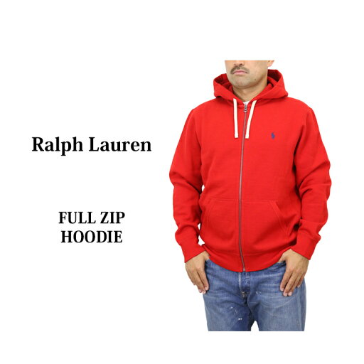 ポロ ラルフローレン メンズ ジップアップ スウェットパーカー ワンポイント フーディー POLO Ralph Lauren Men's Cotton-Blend-Fleece Hoodie US 無地 売れ筋