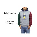 ポロ ラルフローレン メンズ パネル切替 ポロベアープリント プルオーバー スウェット パーカー POLO Ralph Lauren Men 039 s Panelled POLO BEAR Pullover Parka US (UPS)