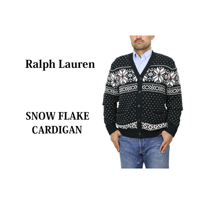 ラルフローレン ポロ ラルフローレン メンズ コットン/カシミア ノルディック カーディガン Polo Ralph Lauren Men's Cotton/Cashmere Nordic Cardigan Sweater US