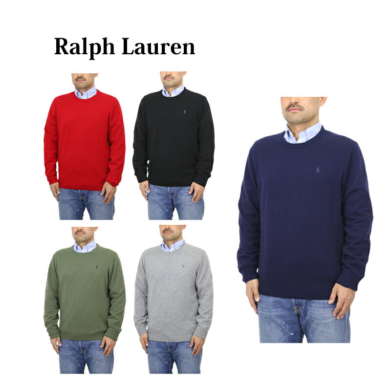 ラルフローレン ポロ ラルフローレン メンズ ウォッシャブル カシミア クルーネック セーター POLO Ralph Lauren Men's Washable Cashmere Crew Sweater US 売れ筋