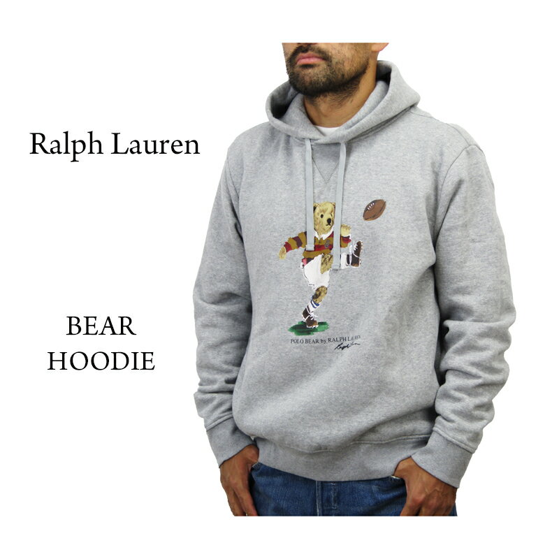 ポロ ラルフローレン ポロベアープリント プルオーバー スウェット パーカー POLO Ralph Lauren Men's POLO BEAR Pullover Parka US