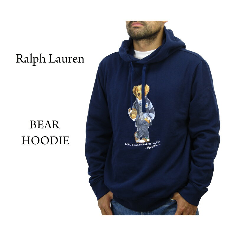 ポロ ラルフローレン ポロベアープリント プルオーバー スウェット パーカー POLO Ralph Lauren Men's POLO BEAR Pullover Parka US