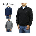 ポロ ラルフローレン トレーナー メンズ ポロ ラルフローレン メンズ ハーフボタン プルオーバー 無地 スウェットジャージ POLO Ralph Lauren Men's 1/2 Button Pullover Jersey US