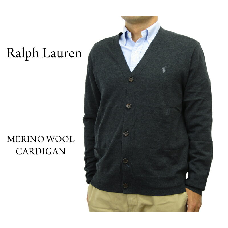 ラルフローレン ポロ ラルフローレン メンズ メリノウール カーディガン Polo Ralph Lauren Men's "WASHABLE MERINO WOOL" Cardigan Sweater US