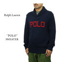 | t[ S V[J[ Z[^[ POLO Ralph Lauren Men's POLO Logo Cotton Shawl Collar Sweater US