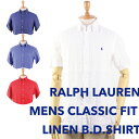 Ralph Lauren Men 039 s CLASSIC FIT s/s Linen Shirts US ポロ ラルフローレン メンズ リネン 半袖シャツ 売れ筋 (UPS)