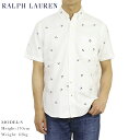 ポロ ラルフローレン オックスフォード マルチ刺繍 ボタンダウン 半袖シャツ　ポケット付き POLO Ralph Lauren "MULTI ANCHOR" S/S B.D. Shirts US