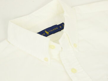 ポロ ラルフローレン オックスフォード バスク ボーダー ボタンダウン 半袖シャツ　 ポケット付き POLO Ralph Lauren Oxford Border S/S B.D. Shirts US