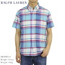 ポロ ラルフローレン スタンダードフィット ボタンダウン インディアマドラス 半袖シャツ POLO Ralph Lauren STANDARD FIT S/S INDIA MADRAS B.D.Shirt