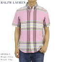 ポロ ラルフローレン スタンダードフィット ボタンダウン インディアマドラス 半袖シャツ POLO Ralph Lauren STANDARD FIT S/S INDIA MADRAS B.D.Shirt