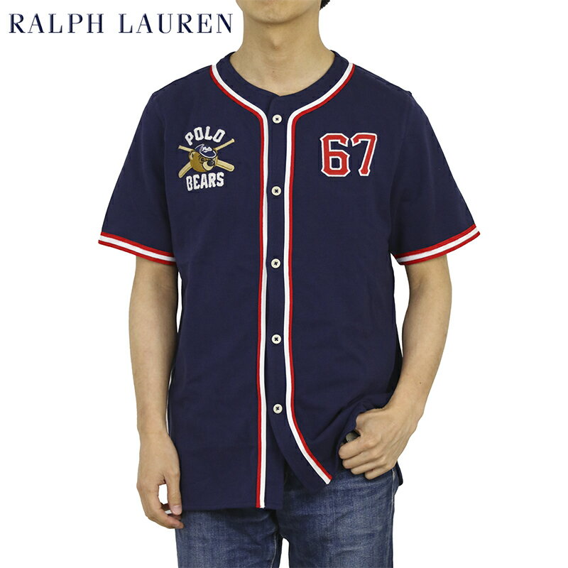 ボーイズ ポロ ラルフローレン ポロベアー 半袖ベースボールシャツ POLO Ralph Lauren Boy's S/S Baseball Shirt