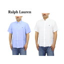 ラルフローレン ポロ ラルフローレン 麻 リネン ボタンダウン 半袖シャツ　ワンポイント クラシックフィット POLO Ralph Lauren CLASSIC FIT LINEN S/S B.D.Shirts US (UPS)