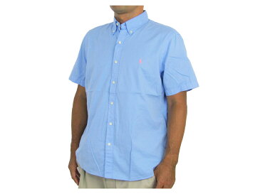 ポロ ラルフローレン クラシックフィット フェザーウェイトツイル ボタンダウン 半袖シャツ ワンポイント ポニー刺繍 POLO Ralph Lauren CLASSIC FIT FEATHER WEIGHT TWILL S/S B.D. Shirts US (UPS)