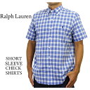 ポロ ラルフローレン メンズ クラシックフィット チェック ボタンダウン 半袖シャツ 無地 ワンポイント 刺繍 POLO Ralph Lauren Men's "CLASSIC FIT" S/S B.D. Shirts US