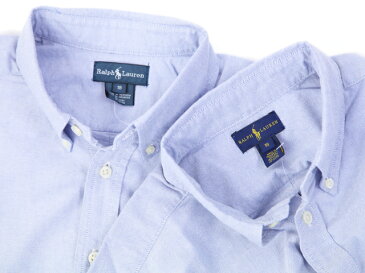 POLO by Ralph Lauren boy's l/s B.D.Shirts Oxford　ラルフローレン ボーイズ シャツ 無地 長袖オックスフォード (UPS)