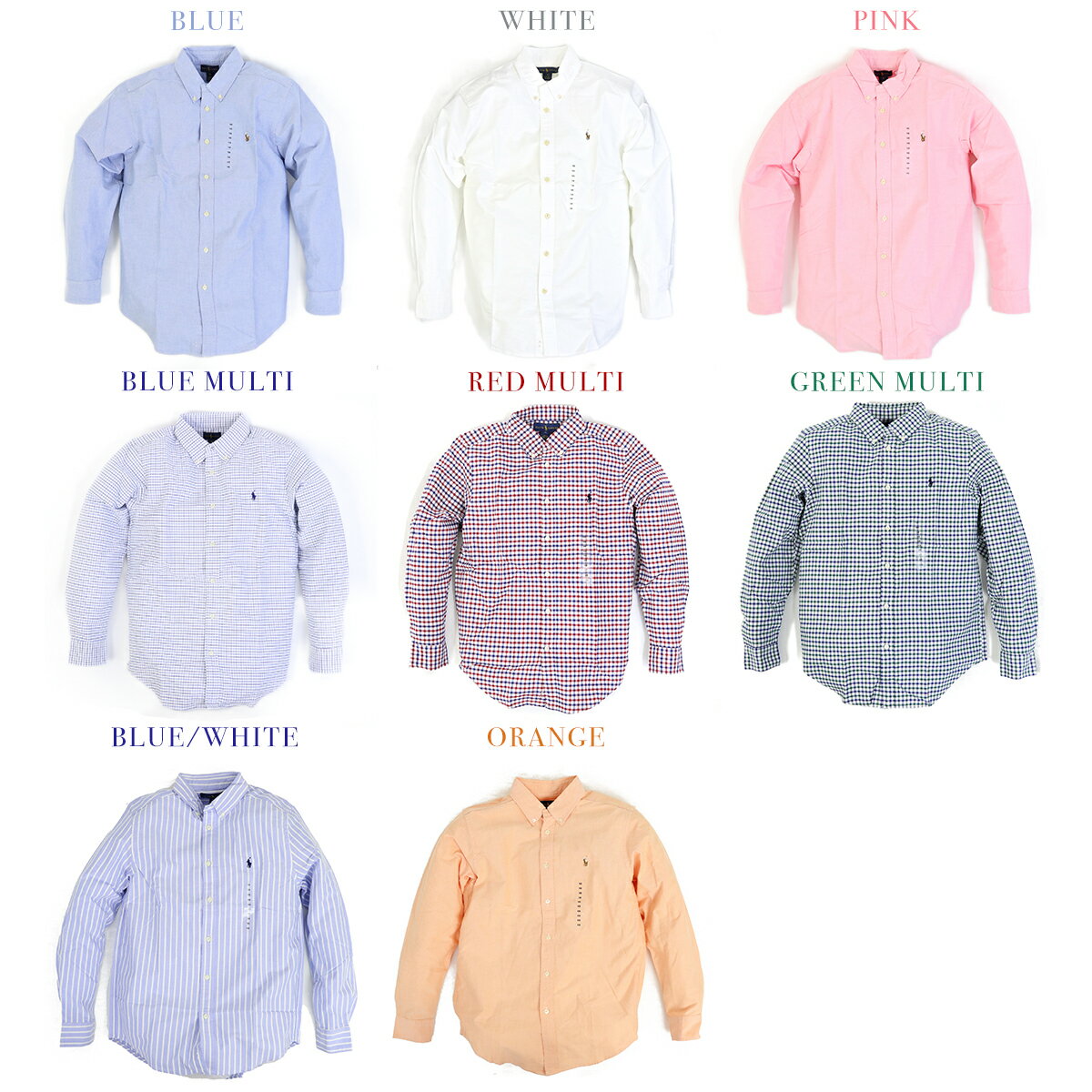 POLO by Ralph Lauren Boys (SCHOOL) l/s Oxford B.D.Shirts ラルフローレン ボーイズ ボタンダウン 長袖シャツ オックスフォード (UPS) 売れ筋