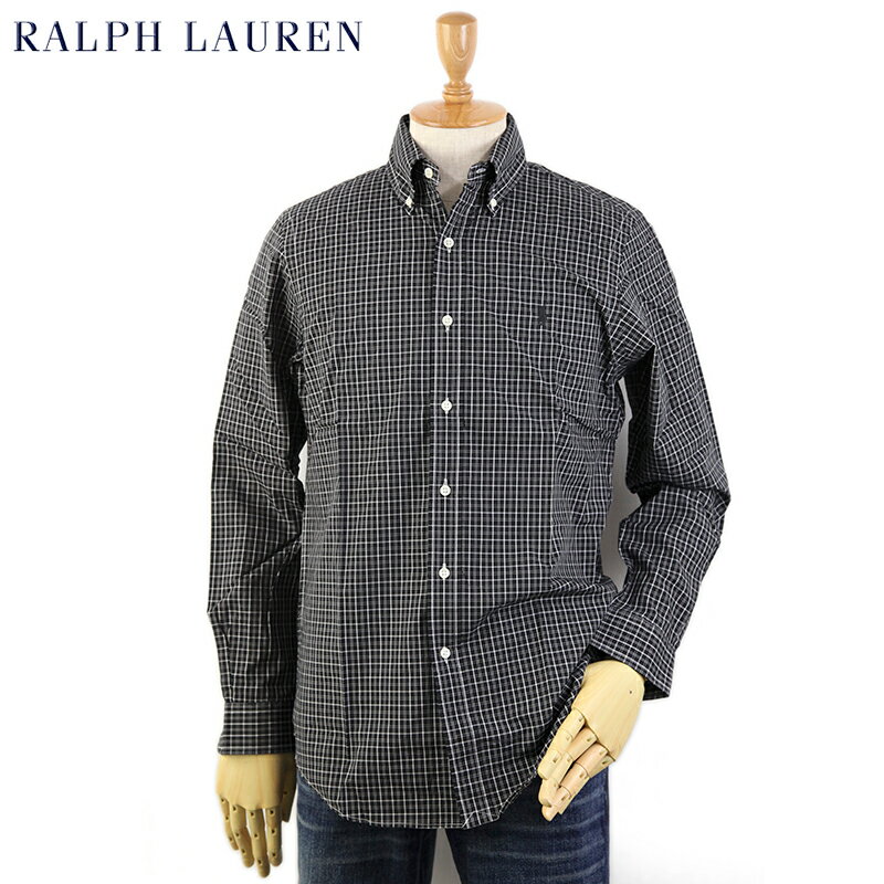 Ralph Lauren Men’s "STANDARD" Check B.D.Shirts US ポロ ラルフローレン ボタンダウン 長袖シャツ