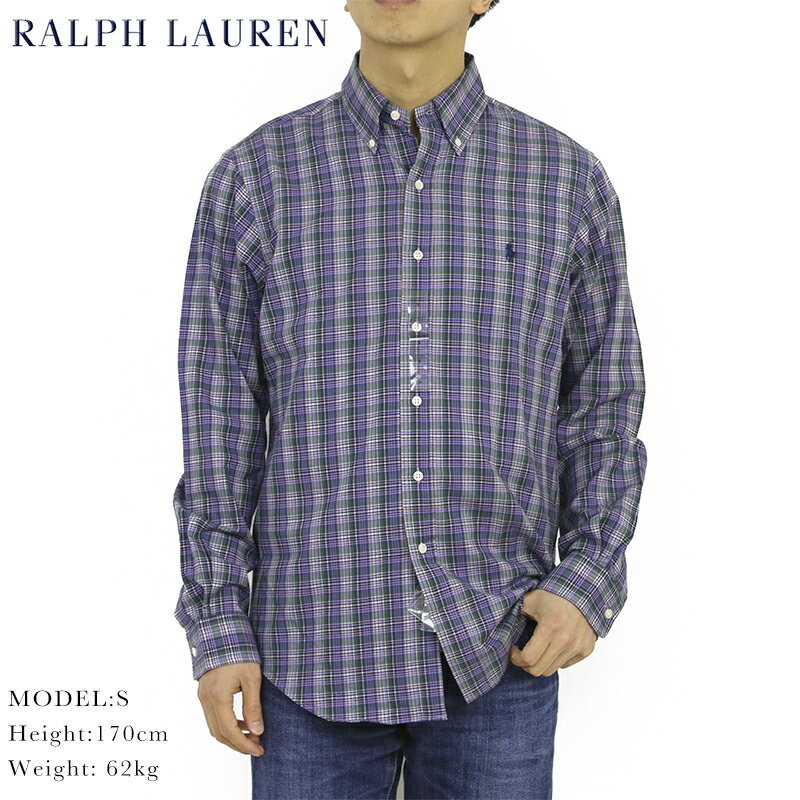 ポロ ラルフローレン ボタンダウン 長袖シャツ クラシックフィット チェック POLO Ralph Lauren Men's "CLASSIC FIT" B.D.Shirts US