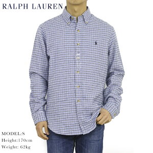 ポロ ラルフローレン ボタンダウン 長袖シャツ クラシックフィット フランネルチェック POLO Ralph Lauren Men’s "CLASSIC FIT" B.D.Shirts US