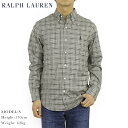 ポロ ラルフローレン スリムフィット ボタンダウン チェック 長袖シャツ POLO Ralph Lauren Men's "SLIM FIT" B.D.Shirts US