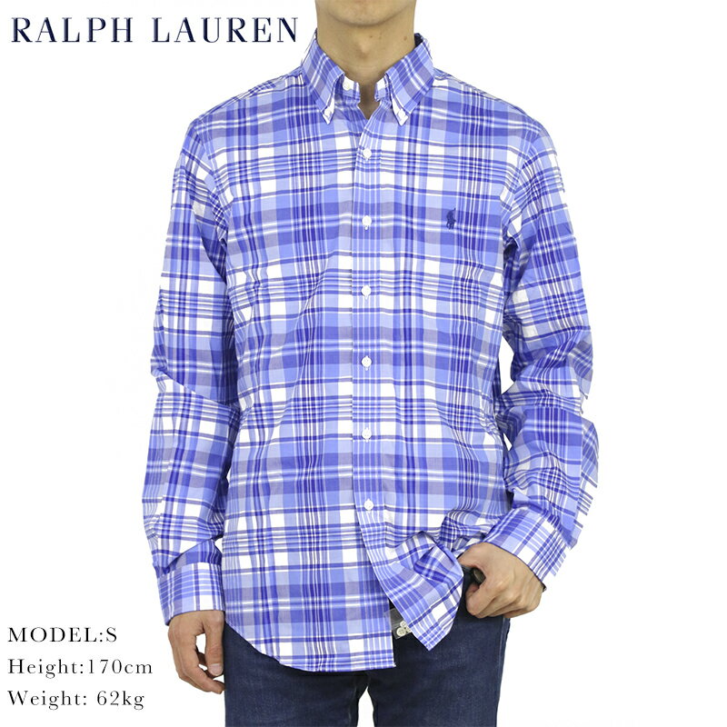 ポロ ラルフローレン ボタンダウン 長袖シャツ クラシックフィット ストレッチ POLO Ralph Lauren Men's "CLASSIC FIT 100% COTTON STRETCH" B.D.Shirts US