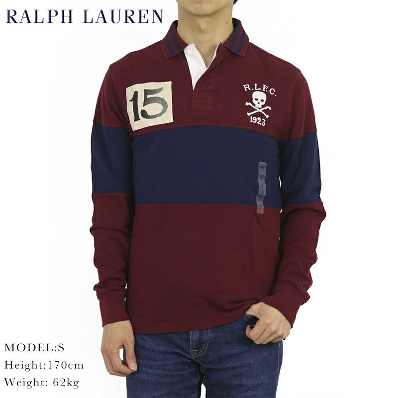 ポロ ラルフローレン カスタム スリム フィット 長袖 ラガーシャツ POLO Ralph Lauren Men's "CUSTOM SLIM FIT" Rugger Shirt US