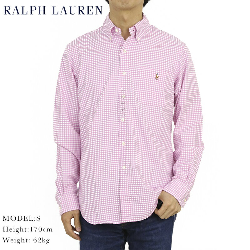 ラルフローレン ポロ ラルフローレン ボタンダウン オックスフォード 長袖シャツ クラシックフィット ギンガムチェック POLO Ralph Lauren Men's "CLASSIC FIT" B.D.Shirts US