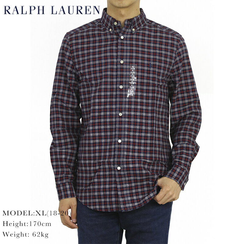 ポロ ラルフローレン ボーイズ ボタンダウン オックスフォード 長袖シャツ ワンポイント POLO Ralph Lauren boy's l/s B.D.Shirts