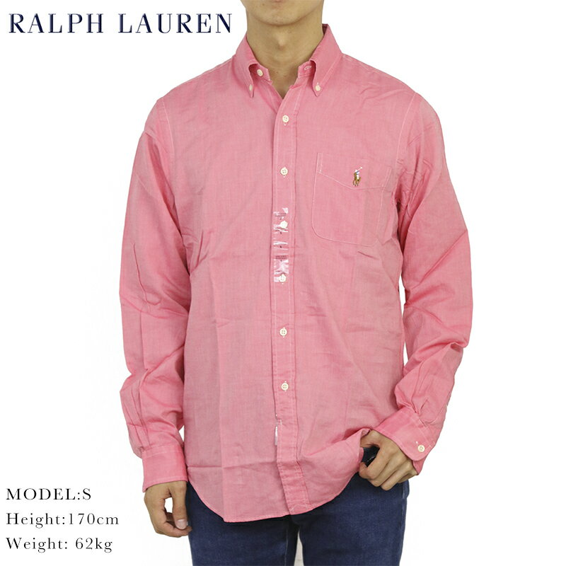 ラルフローレン ポロ ラルフローレン ボタンダウン 長袖シャツ クラシックフィット シャンブレー POLO Ralph Lauren Men's "CLASSIC FIT" Chambray B.D.Shirts US