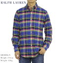 ラルフローレン ポロ ラルフローレン ボタンダウン フランネル 長袖シャツ チェック POLO Ralph Lauren Men's "STANDARD" Plaid B.D.Shirts US