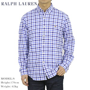 ポロ ラルフローレン ボタンダウン オックスフォード 長袖シャツ クラシックフィット ギンガムチェック POLO Ralph Lauren Men’s "CLASSIC FIT" B.D.Shirts US