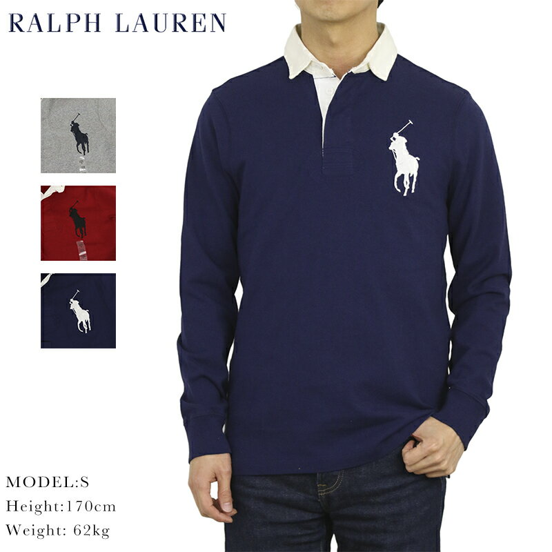 ポロ ラルフローレン カスタムスリムフィット ビッグポニー 長袖 ラガーシャツ POLO Ralph Lauren Men's "BIG PONY" CUSTOM SLIM FIT