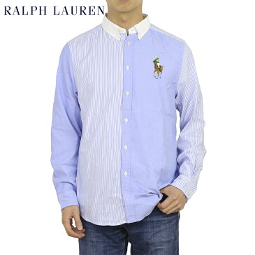 ポロ ラルフローレン ボーイズ ボタンダウン ストレッチ長袖シャツ クレイジーオックスフォード ビッグポニー POLO Ralph Lauren boy's l/s B.D.Shirts