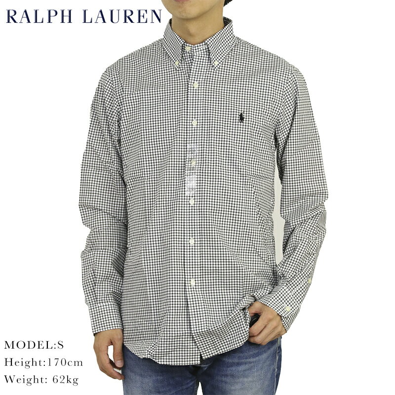 ポロ ラルフローレン ボタンダウン 長袖シャツ クラシックフィット ストレッチ POLO Ralph Lauren Men's "CLASSIC FIT 100% COTTON STRETCH" B.D.Shirts US