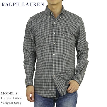 ポロ ラルフローレン スリムフィット ストレッチ コットン ボタンダウン ストライプ 長袖シャツ POLO Ralph Lauren Men's 