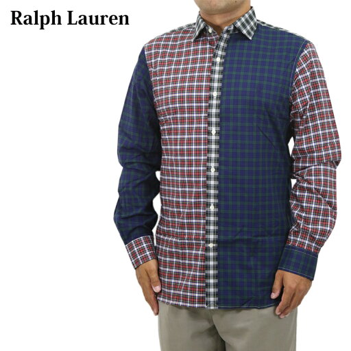 ポロ ラルフローレン メンズ スリムフィット ストレッチ パネル切替 チェック ワイドカラー 長袖シャツ POLO Ralph Lauren Men's "SLIM FIT" L/S Stretch Panelled Check Shirts US ポロ ラルフローレン メンズ スリムフィット ストレッチ パネル切替 チェック ワイドカラー 長袖シャツ POLO Ralph Lauren Men's "SLIM FIT" L/S Stretch Panelled Check Shirts US