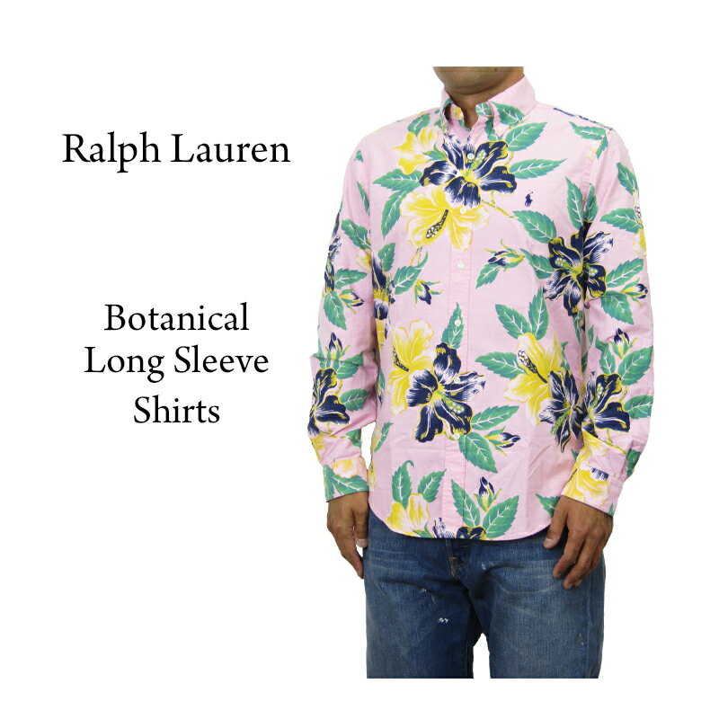 ラルフローレン ポロ ラルフローレン ボタンダウン 長袖アロハシャツ クラシックフィット オックスフォード POLO Ralph Lauren Men's L/S "CLASSIC FIT" Aloha Oxford B.D.Shirts US