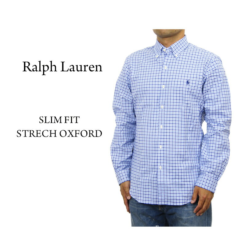 ポロ ラルフローレン スリムフィット ストレッチオックスフォード ボタンダウン 長袖シャツ Ralph Lauren Men's L/S 